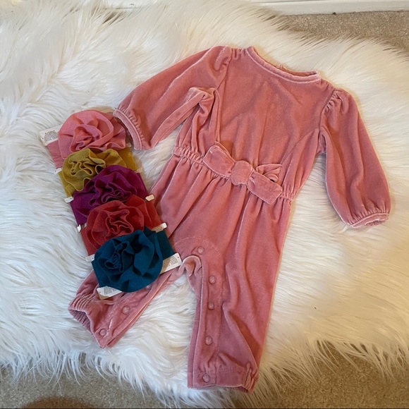 Somewhere Over rainBows Other - Somewhere Over rainBows Baby Girl’s 5 Big Bow Set